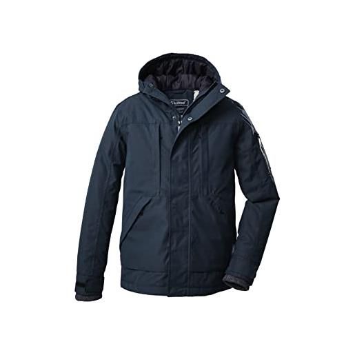 Killtec girl's giacca outdoor/giacca funzionale con cappuccio kow 189 bys jckt, dark ocean, 128, 38480-000