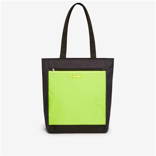K-Way shopping bag k way elliant yellow soleil (fluorescente) a01