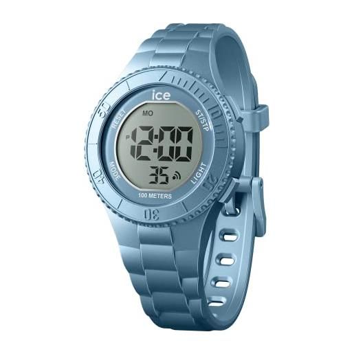 Ice-watch - ice digit blue metallic - orologio blu da bambini con cinturino in plastica - 021278 (small)