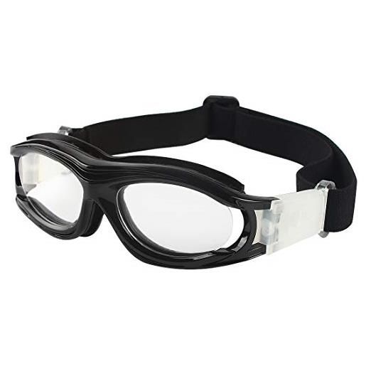 Andux bambini pallacanestro calcio calcio sport occhiali protettivi occhiali protettivi lqyj-04 (grigio)