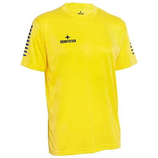 Derbystar contra, maglia unisex-adulto, gelb blau, xl