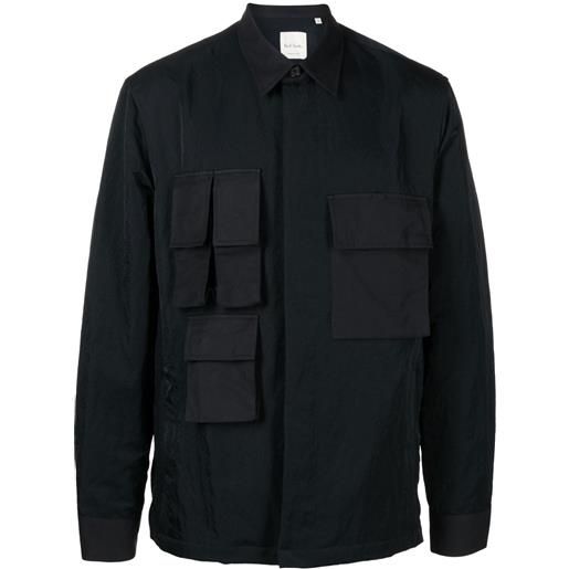 Paul Smith giacca-camicia con tasche - blu