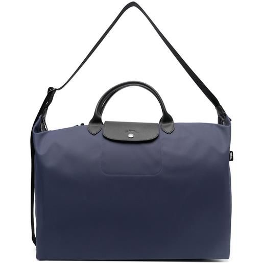 Longchamp borsa da viaggio le pliage - blu