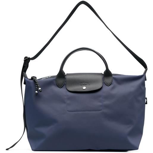 Longchamp borsa da viaggio le pliage energy - blu