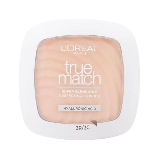L'Oréal Paris true match cipria compatta 9 g tonalità 3. R/3. C rose cool