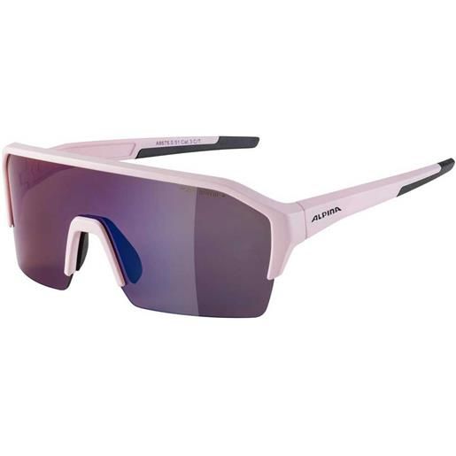 Alpina ram hr hm+ mirror sunglasses bianco hicon blue mirror/cat3