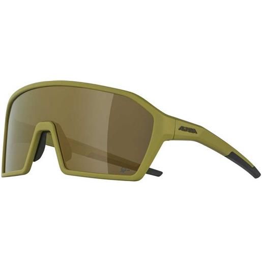 Alpina Snow ram q-lite sunglasses verde gold mirror/cat3