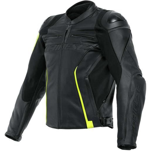 Dainese Outlet vr46 curb leather jacket nero 54 uomo