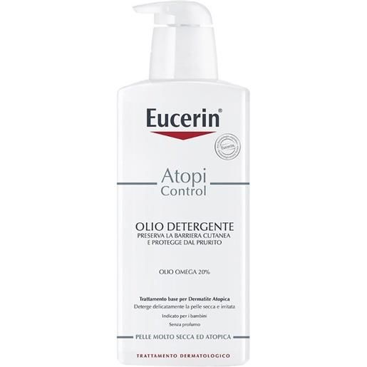 Eucerin atopicontrol olio detergente per pelle secca 400 ml