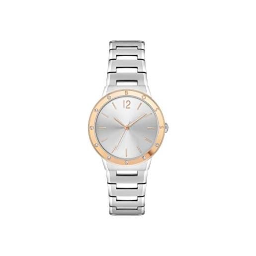 Boss orologio analogico al quarzo da donna con cinturino in acciaio inossidabile argentato - 1502646