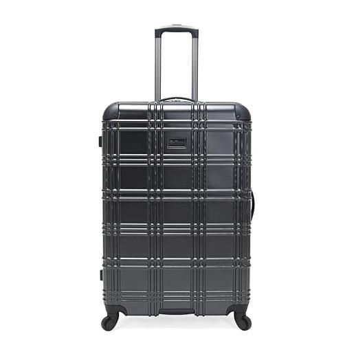 Ben Sherman nottingham - bagaglio verticale leggero con 4 ruote, 71 cm, carbone, 72 cm, valigia