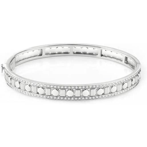 Damiani bracciale belle epoque reel in oro bianco con diamanti