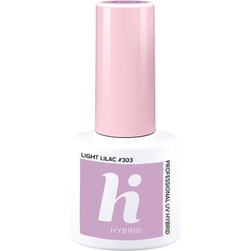 HI HYBRID unicorn smalto semipermanente 5ml smalto effetto gel #303 light lilac