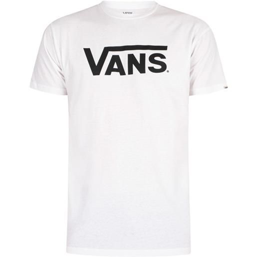 Vans classic Vans-b t-shirt m/m bianca logo classico uomo