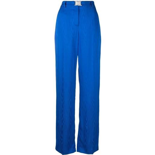 Boutique Moschino pantaloni a vita alta - blu