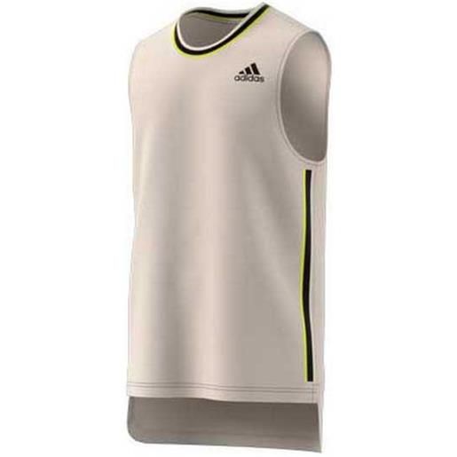 Adidas Badminton primeblue sleeveless t-shirt grigio l uomo