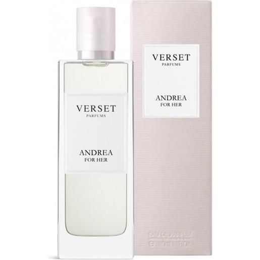 Verset parfums andrea for her profumo donna, 50ml
