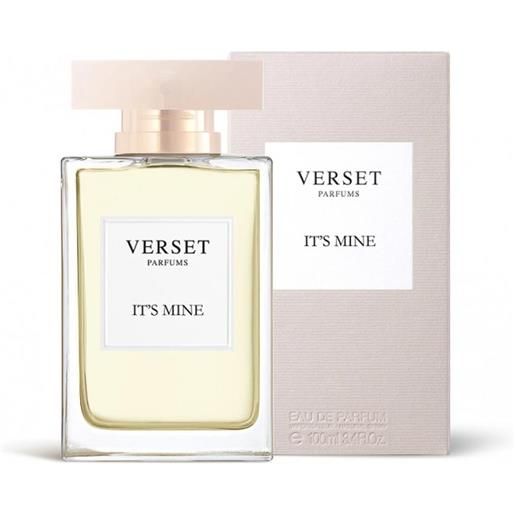 Verset parfums it's mine profumo donna, 100ml