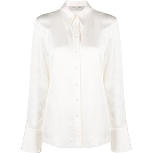 Golden Goose camicia a maniche lunghe - bianco