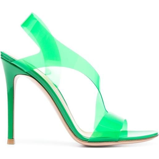 Gianvito Rossi sandali metropolis 110mm - verde