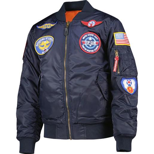 ALPHA INDUSTRIES bomber ma-1 patch bambino
