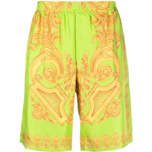 Versace shorts barocco 660 - verde
