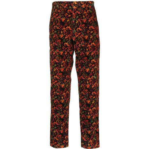 Paul Smith pantaloni sartoriali a fiori - multicolore