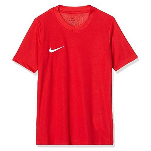 Nike park vi jersey youth ss, maglietta a maniche corte bambino, verde (pine green/white), xl