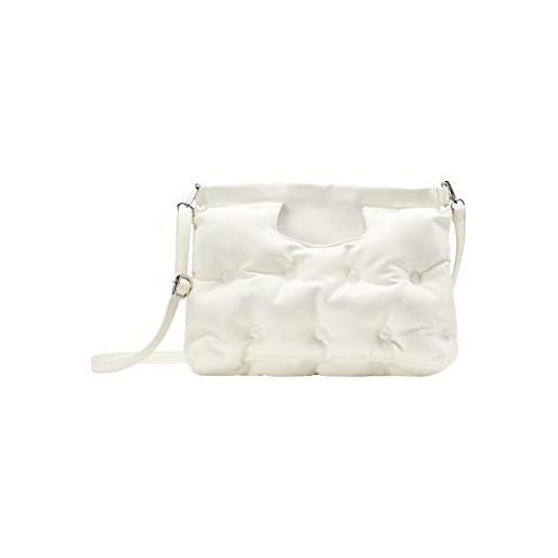 myMo NOW quilted bag 11416449-borsa da donna, colore: bianco, borsa trapuntata 11416449, taglia unica, einheitsgröße
