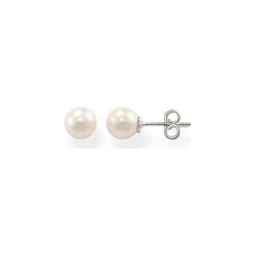 Completo collana e orecchini in argento 925 e perle | Bea