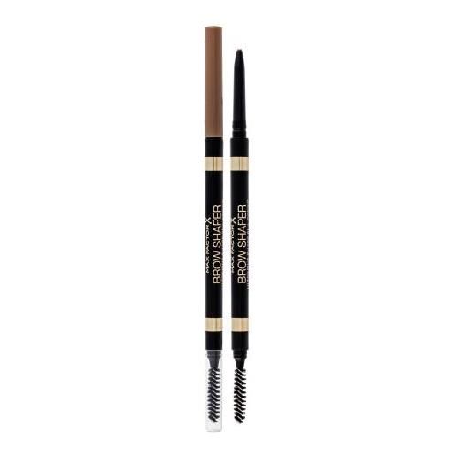 Max Factor brow shaper matita per sopracciglia con pettinino 1 g tonalità 10 blonde