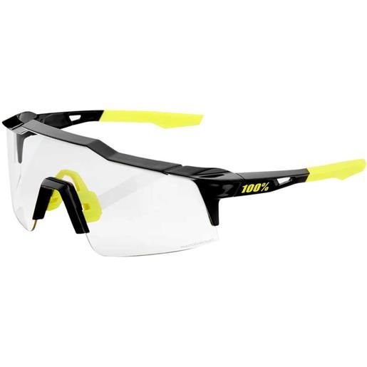 100percent speedcraft photochromic sunglasses bianco photochromic mirror/cat1-3