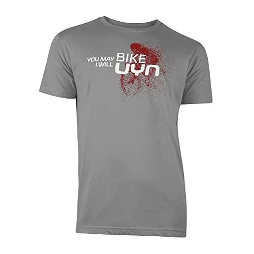 UYN club biker t-shirt, maglietta da uomo, pelle scura, xs