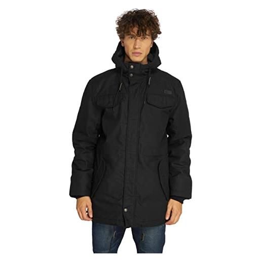 Brandit Brandit marsh lake teddyparka men, parka uomo, nero (black), s