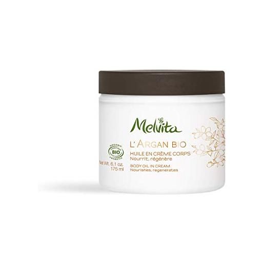 Melvita - crema corpo - nutre e protegge - certificata biologica - made in france - vasetto da 175 ml