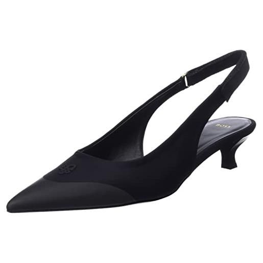 BOSS janet slingback 35ny, sling back da donna, black1