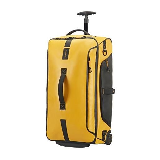 Collezione valigie borsoni da viaggio, borsa gialla: prezzi