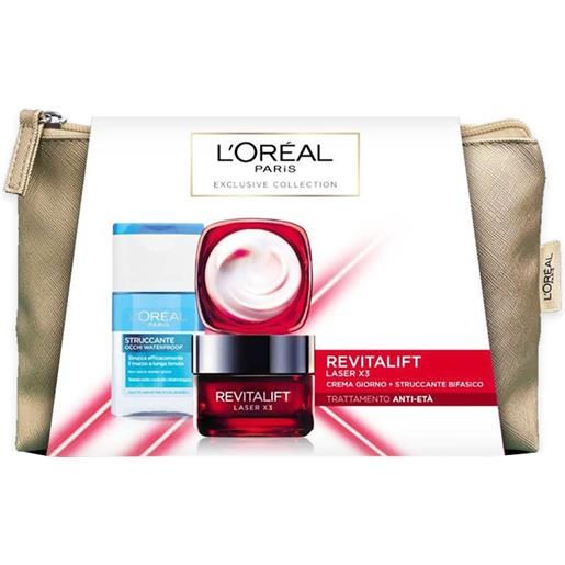 L'Oréal revitalift laser x3 pochette regalo