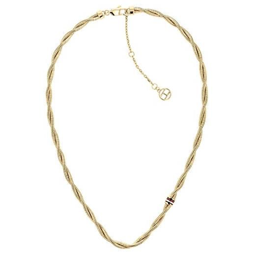 Tommy Hilfiger jewelry collana a catena da donna oro giallo - 2780685