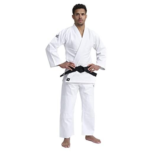 IPPONGEAR basic 2, tuta da judo unisex-youth, bianco, 170