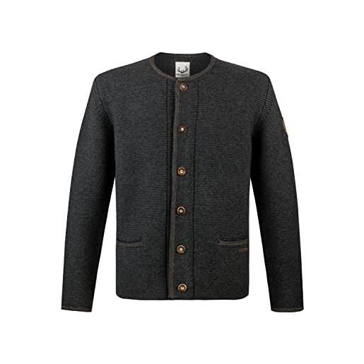 Stockerpoint giacca amaro maglione cardigan, carbone, taglia unica uomo