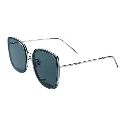 ISHEEP occhiali da sole rettangolari leggeri per uomo e donna. (rosa) sis-06 -pk