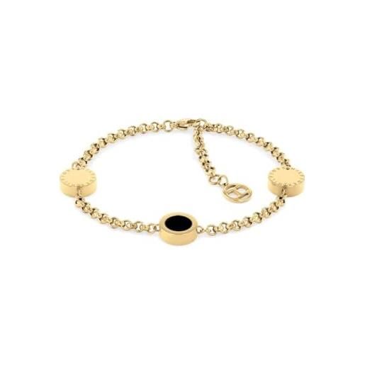 Tommy Hilfiger jewelry braccialetto a catena da donna oro giallo - 2780659