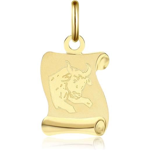 GioiaPura charm unisex segno zodiacale toro gioiapura gioiello oro 750 gp-szoo290ggto