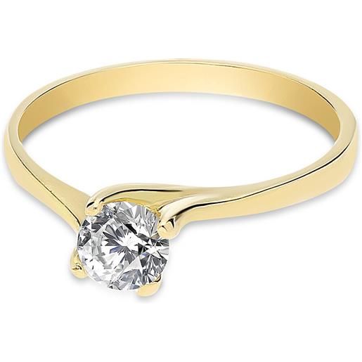 GioiaPura anello fidanzamento solitario gioiapura oro 750 gp-s076698