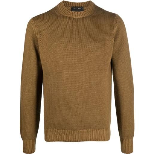 Dell'oglio maglione girocollo - marrone