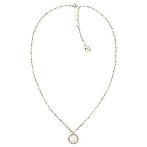 Tommy Hilfiger jewelry collana da donna oro rosso - 2780657