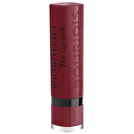Bourjois rossetto opaco in stick velvet the lipstick, formula a lunga durata, 35