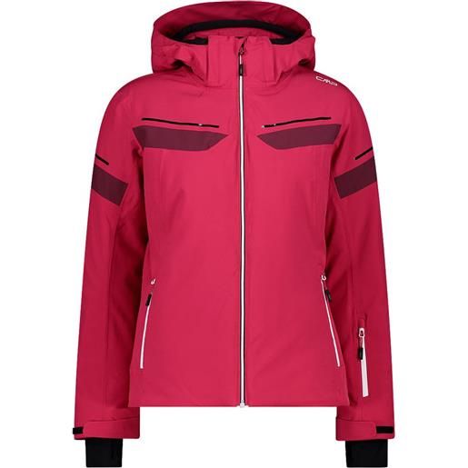 Cmp zip hood 31w0146 jacket rosa xs donna