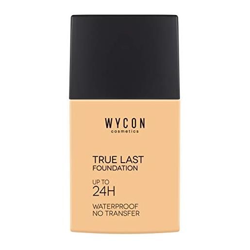 WYCON cosmetics true last foundation fondotinta liquido dalla texture ultra sottile (nc 22)